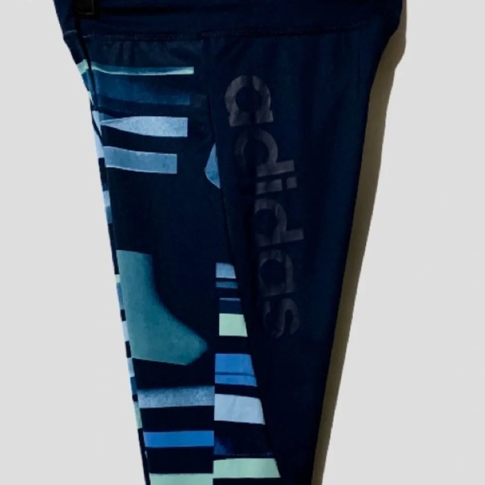 Adidas girl leggings navy size 14